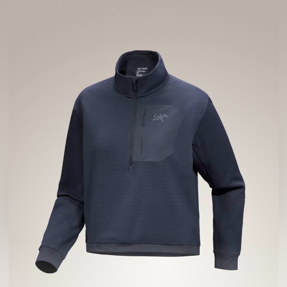 Arcteryx Olera Zip Neck Women’s - XS - Black Sapphire - NEW!